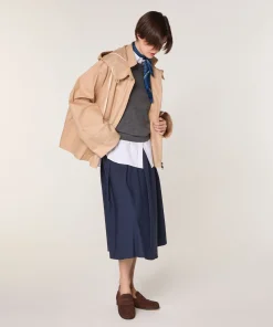 Discount Rodier Blouson oversize à capuche beige