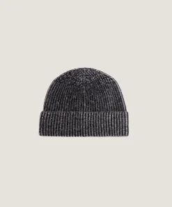 Best Rodier Bonnet bicolore en cachemire noir