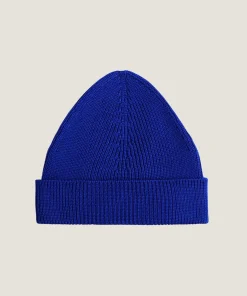 Best Rodier Bonnet en laine mérinos unisexe OEKO-TEX® bleu outremer