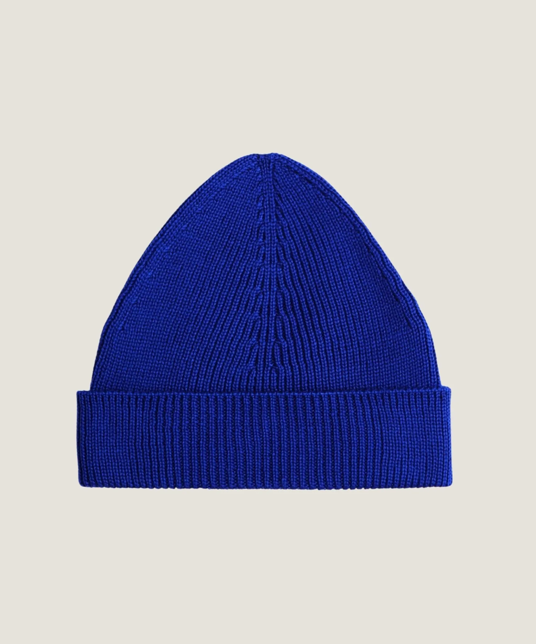Best Rodier Bonnet en laine mérinos unisexe OEKO-TEX® bleu outremer