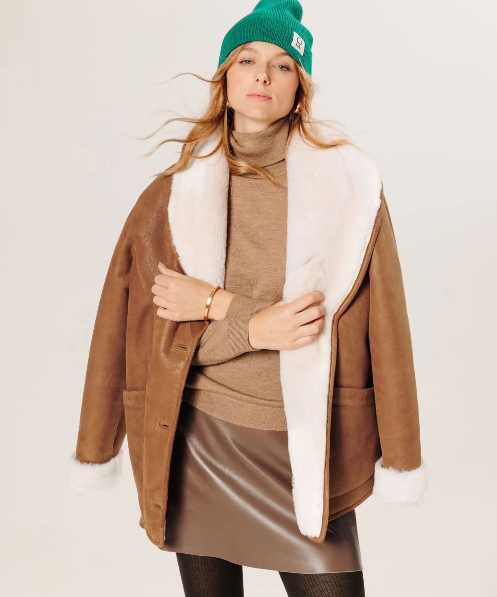 Discount Rodier Bonnet en laine mérinos unisexe OEKO-TEX® vert bouteille