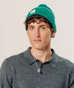 Discount Rodier Bonnet en laine mérinos unisexe OEKO-TEX® vert bouteille
