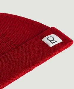 Outlet Rodier Bonnet en laine mérinos unisexe OEKO-TEX® rouge vermillon