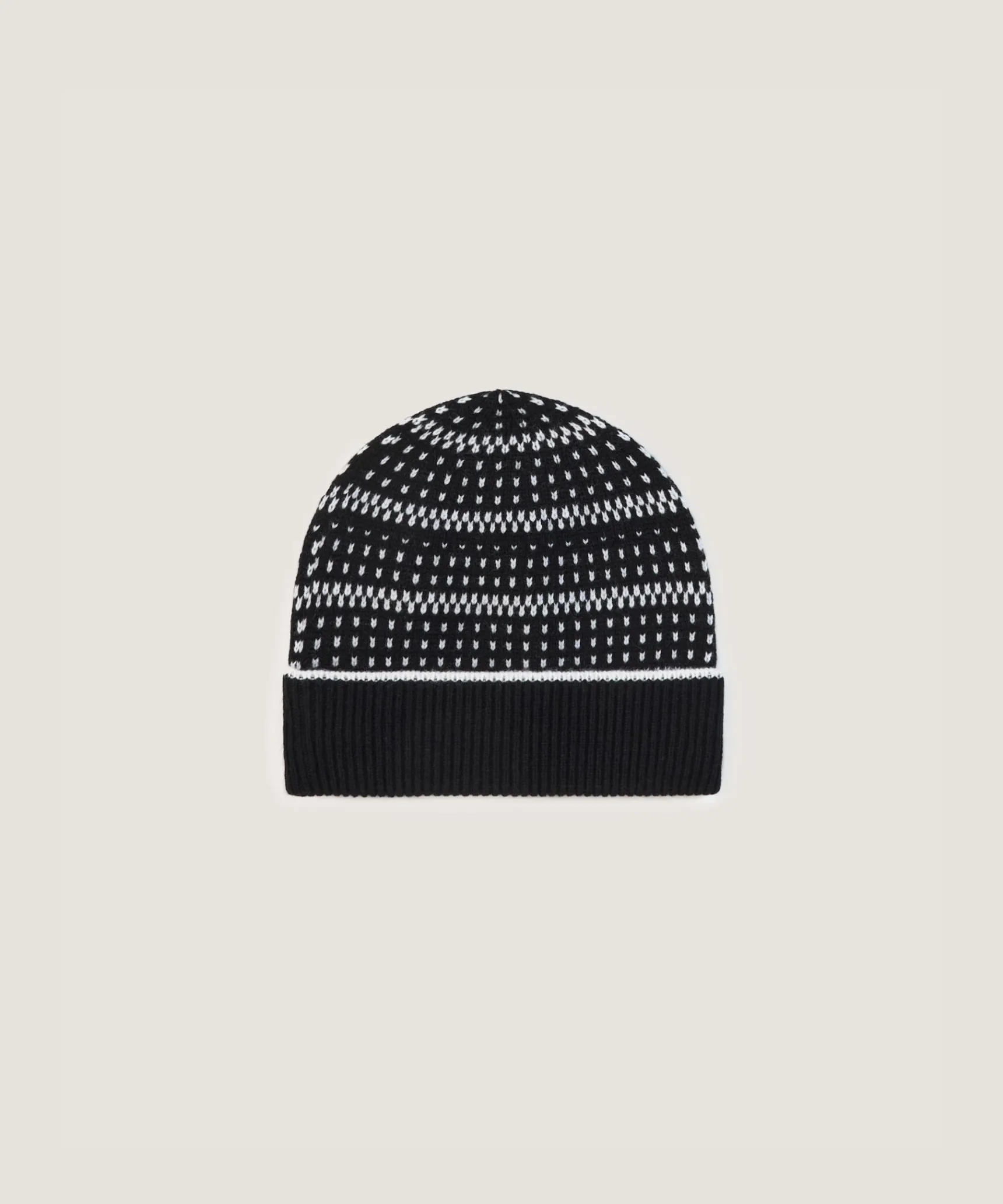 Sale Rodier Bonnet jacquard noir