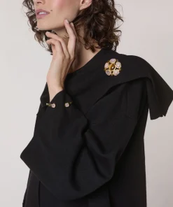 Discount Rodier Cape en maille noir