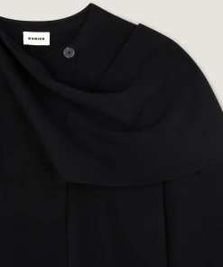 Discount Rodier Cape en maille noir