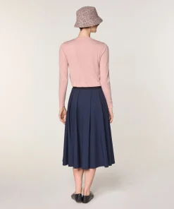 Hot Rodier Cardigan court en laine mérinos rose perle