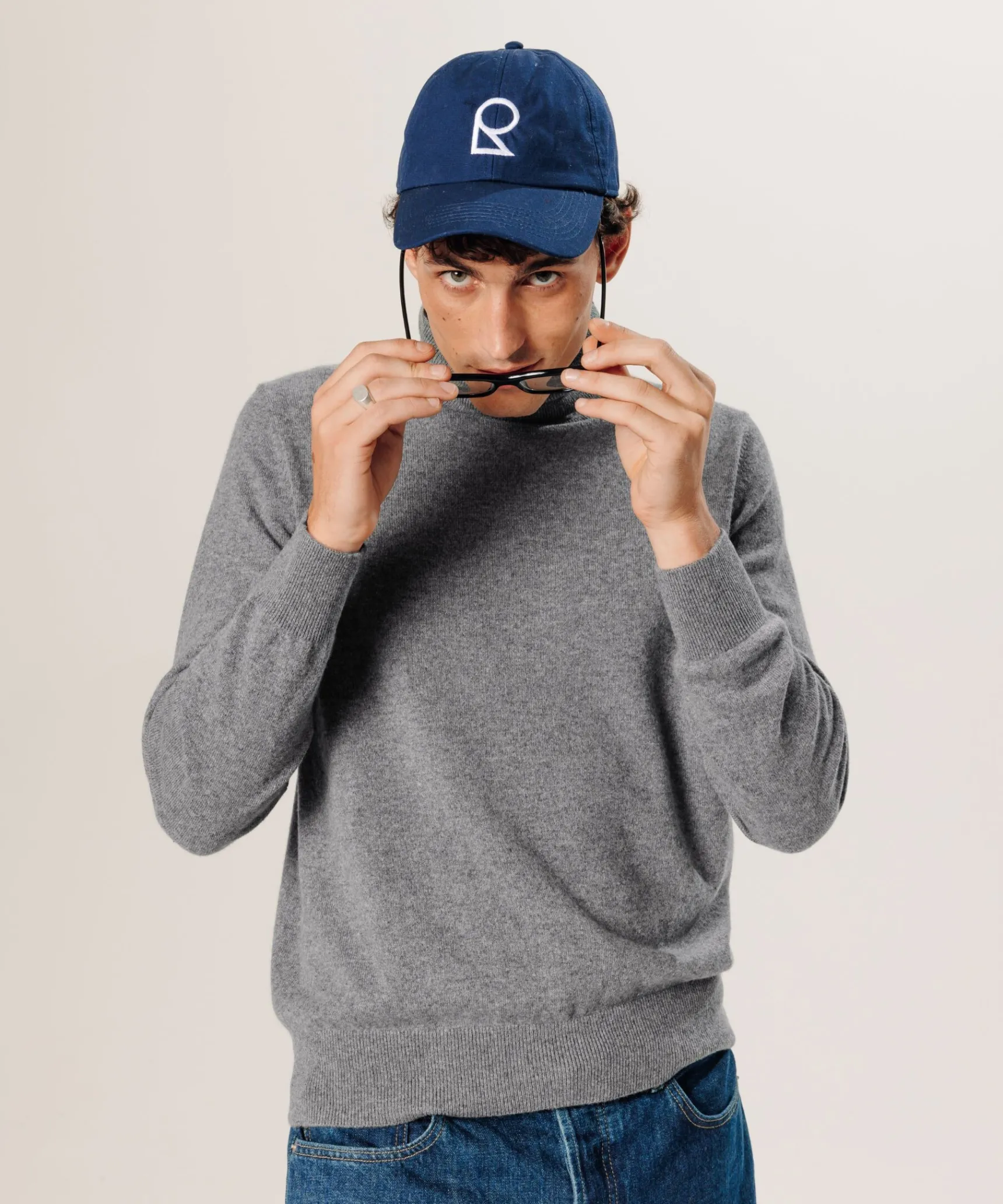 Discount Rodier Casquette unisexe bleu foncé