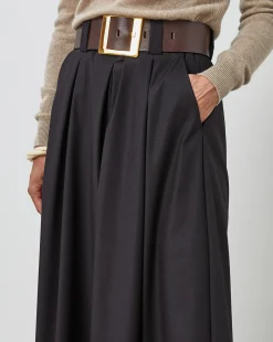 Hot Rodier Ceinture avec boucle marron