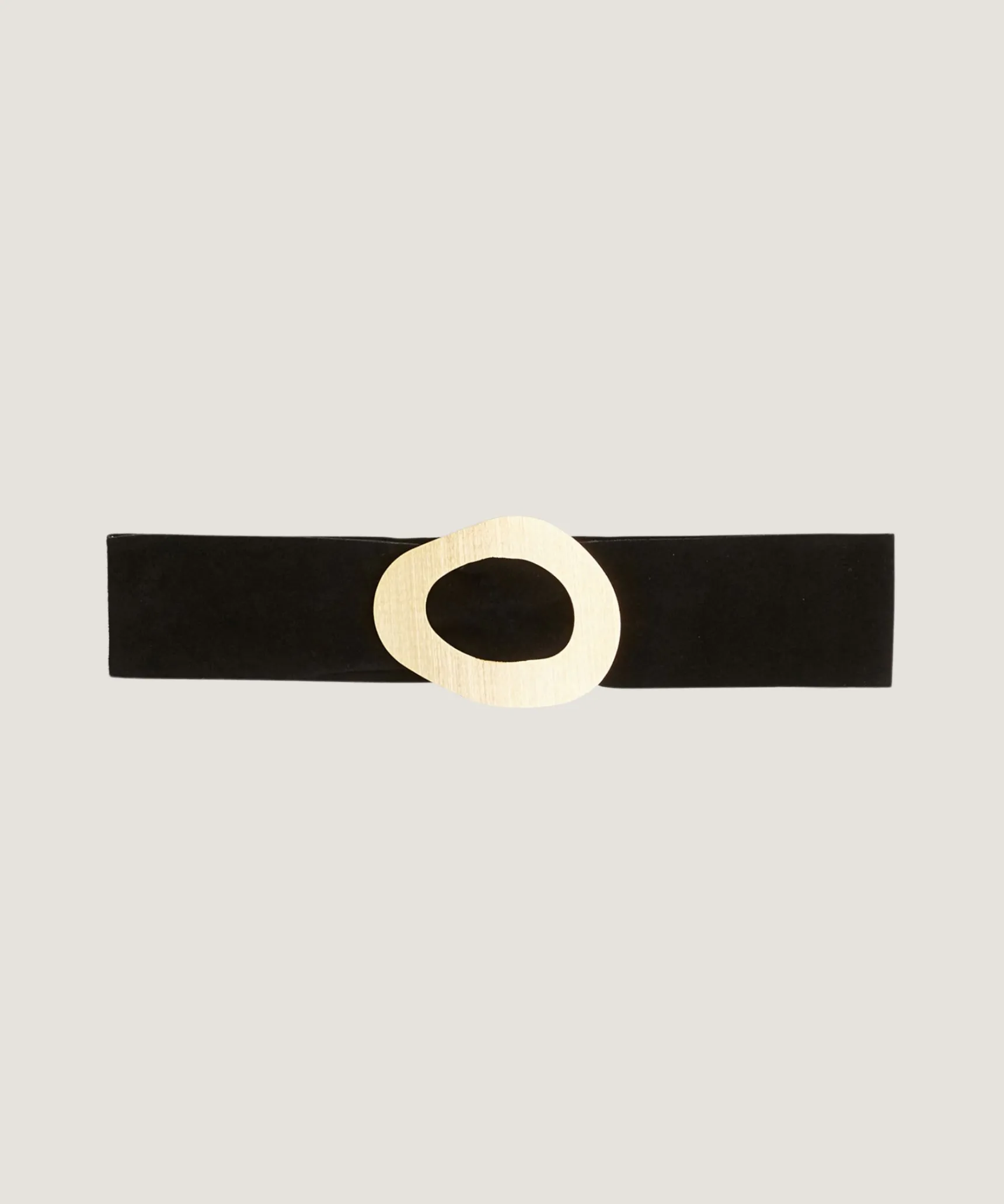 Discount Rodier Ceinture large en cuir velours noire