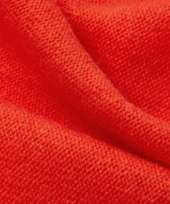 Discount Rodier Écharpe en cachemire orange