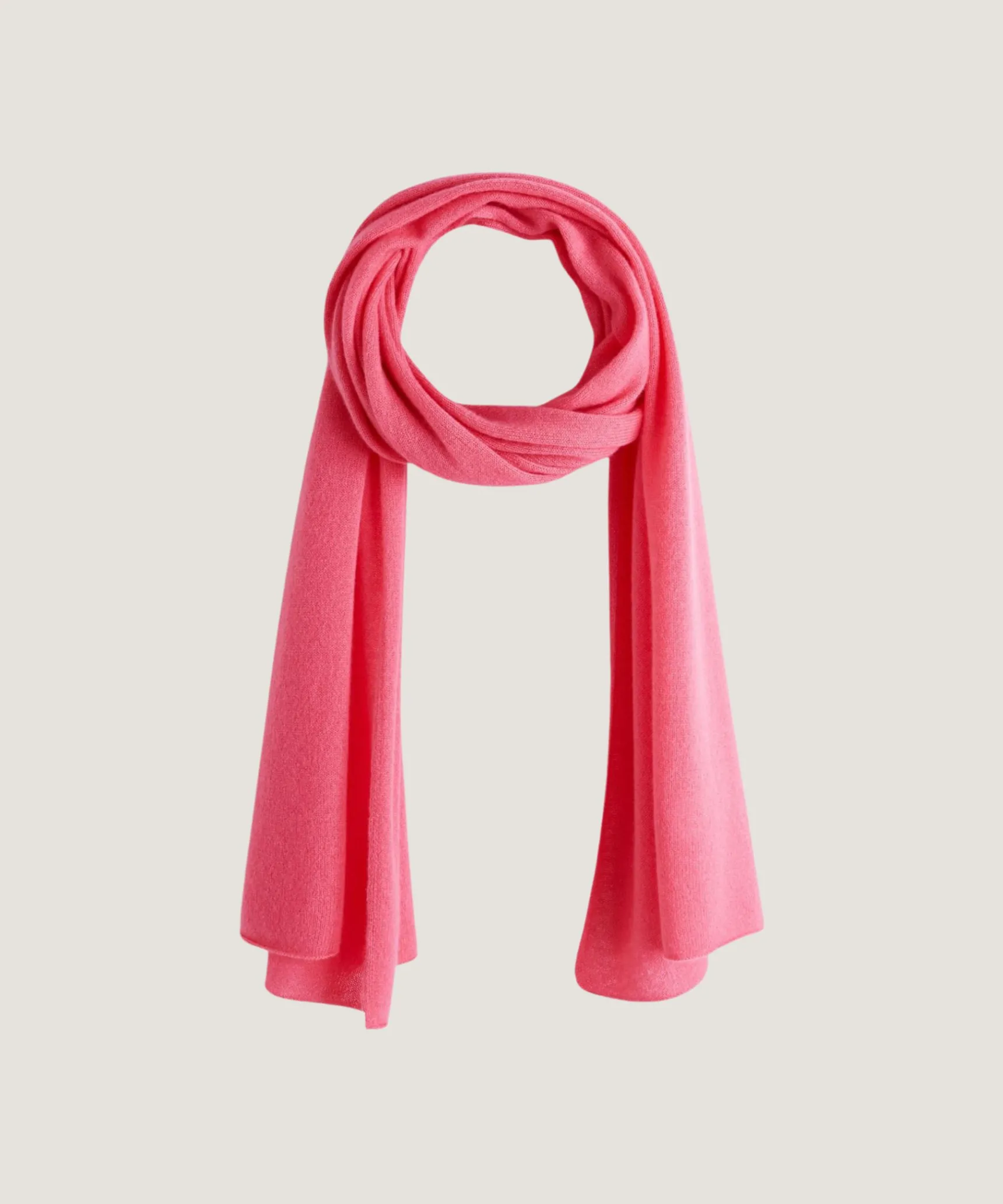 Hot Rodier Écharpe en cachemire orange corail