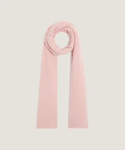 Outlet Rodier Écharpe en cachemire rose poudre