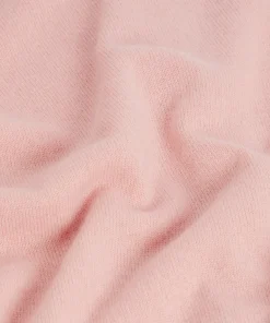 Outlet Rodier Écharpe en cachemire rose poudre