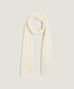 Hot Rodier Écharpe en cachemire blanc écru