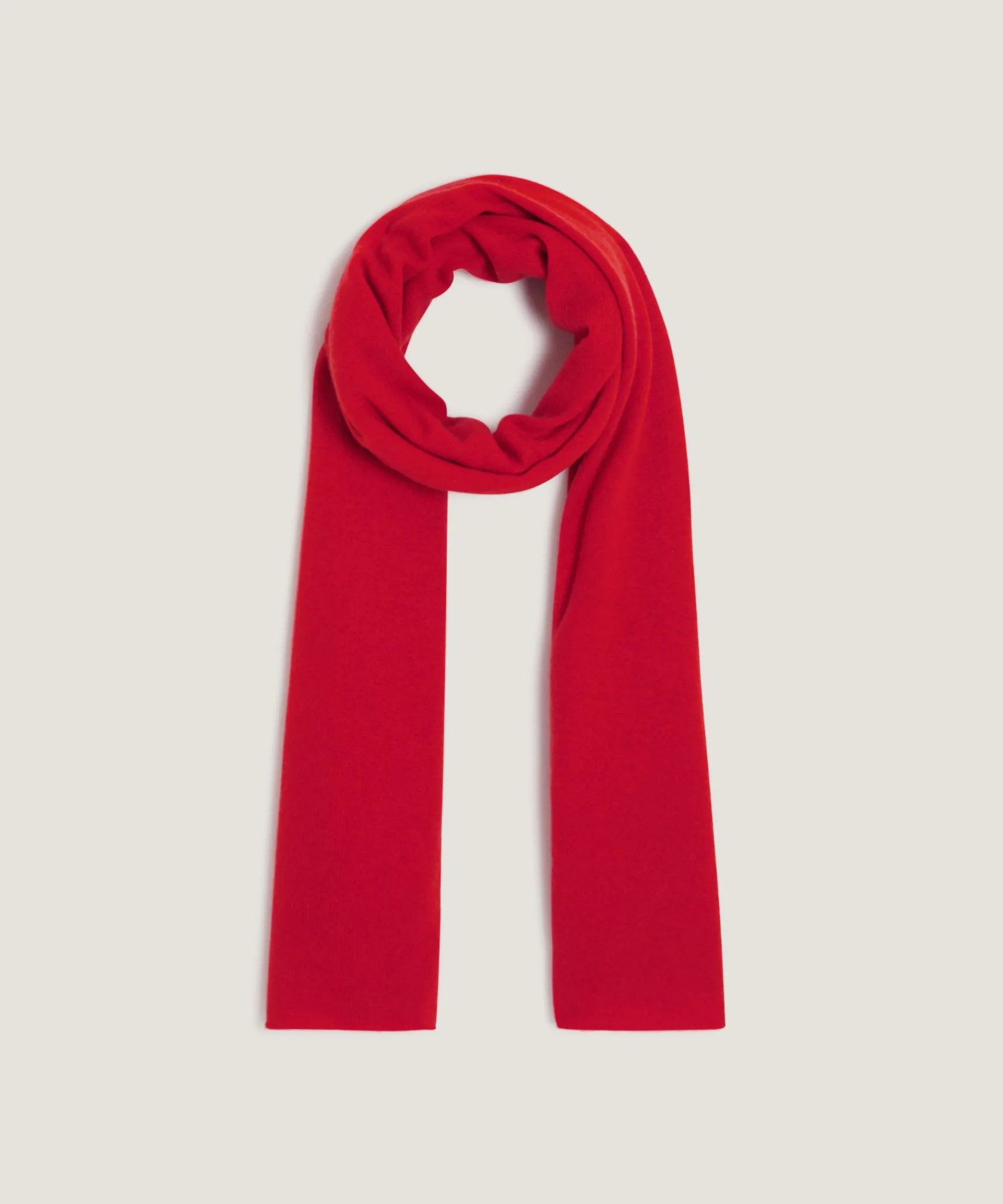 Rodier Écharpe en cachemire rouge