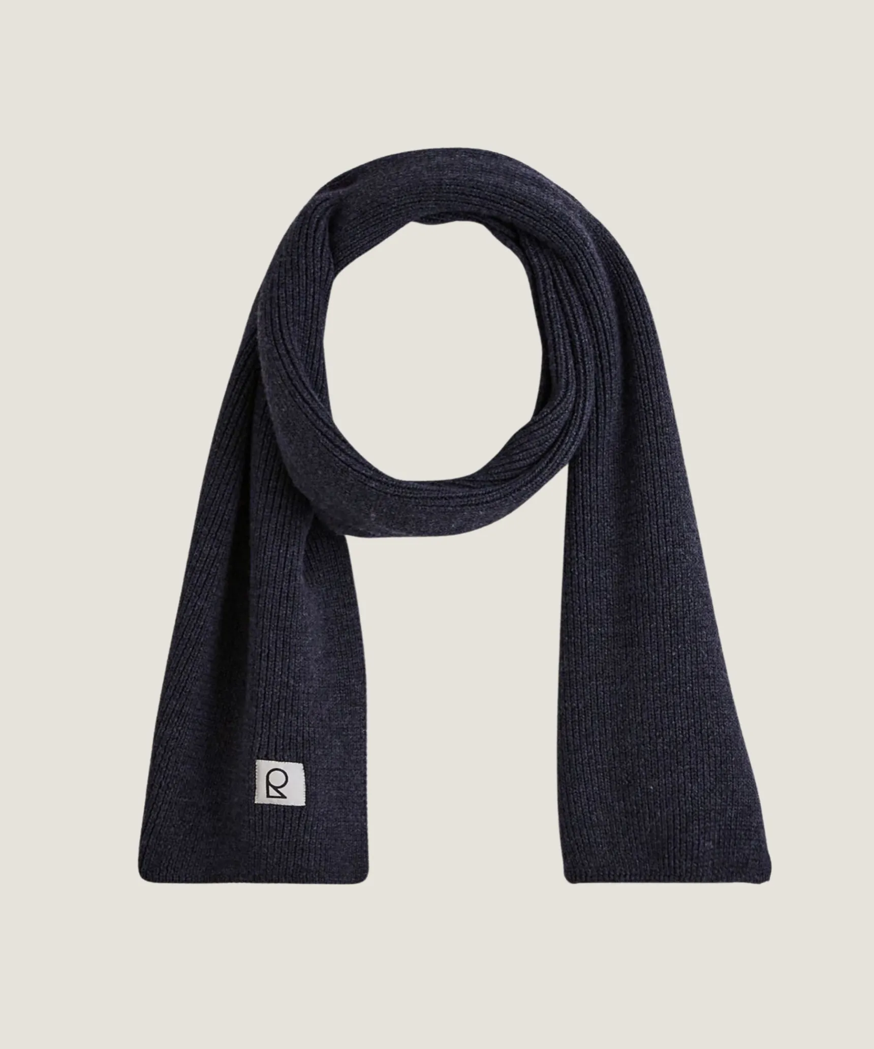 Rodier Écharpe en laine mérinos unisexe OEKO-TEX® grise
