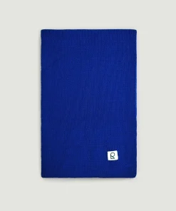 Clearance Rodier Écharpe en laine mérinos unisexe OEKO-TEX® bleu outremer