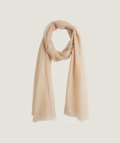 Clearance Rodier Écharpe fine en cachemire beige