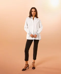 Best Rodier Chemise en coton blanche