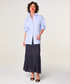 Sale Rodier Chemise oversize bleu ciel