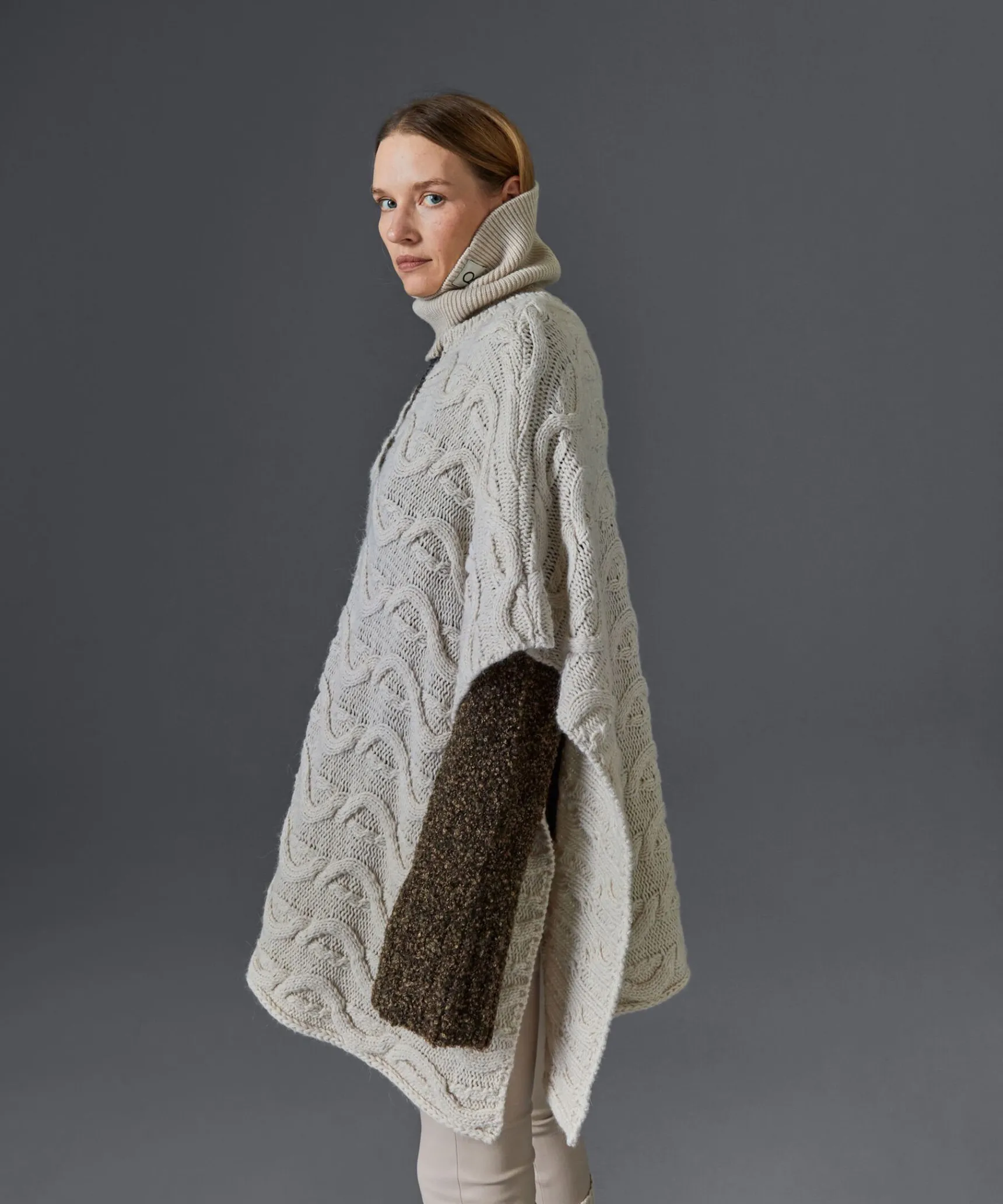 Clearance Rodier Col en laine mérinos OEKO-TEX® blanc écru
