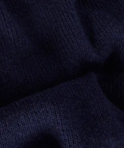 New Rodier Doudoune sans manches en cachemire bleu marine