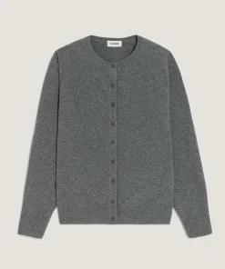 Rodier Gilet en cachemire gris moyen