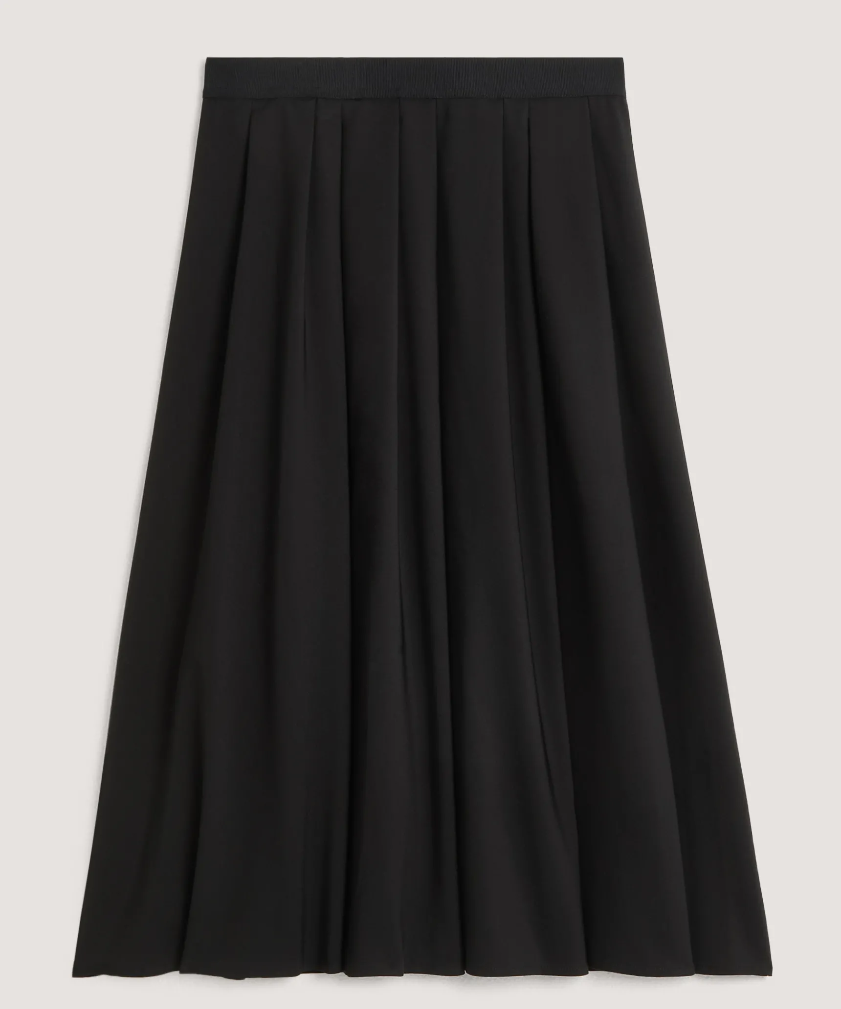 New Rodier Jupe longue évasée noir