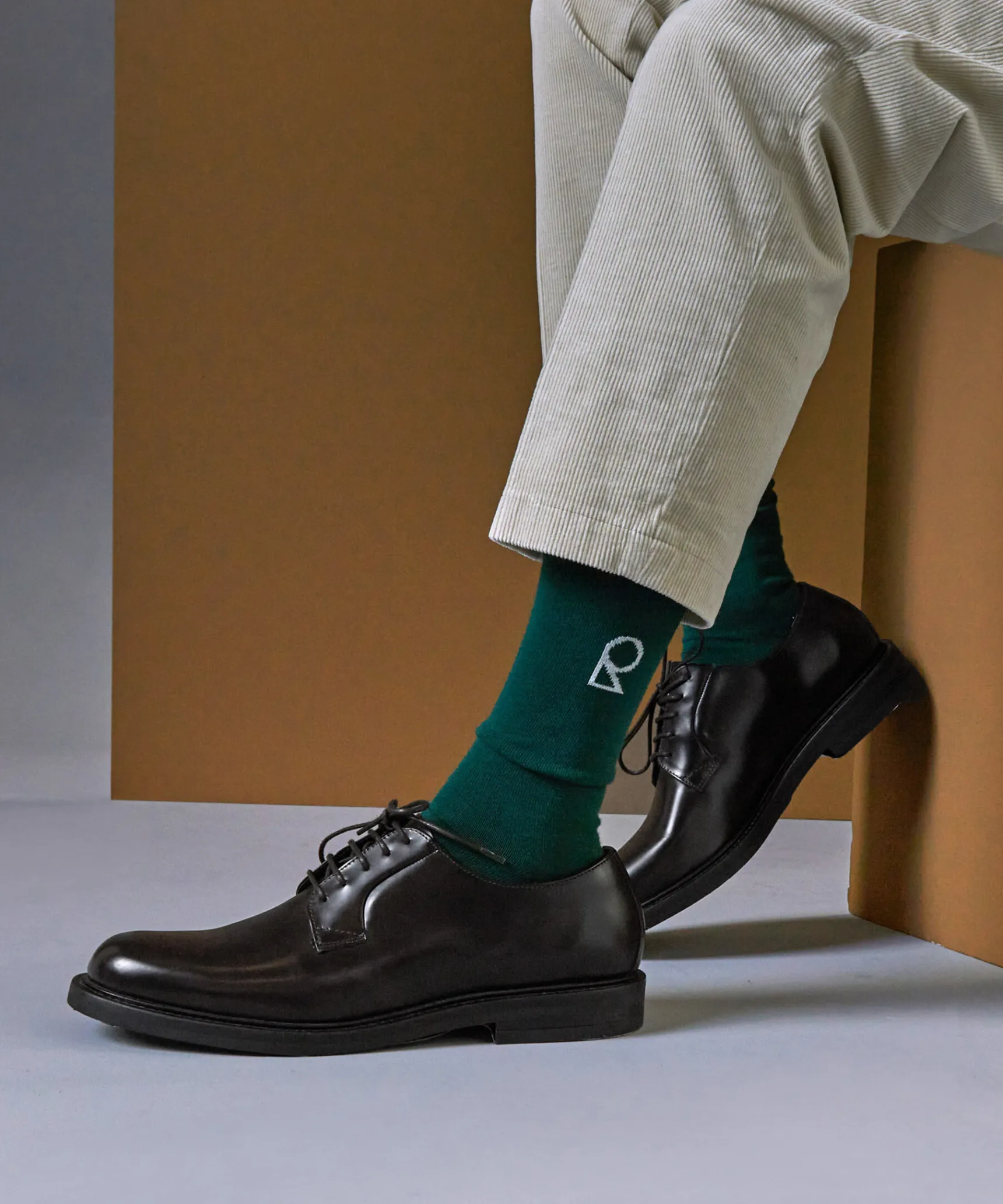 Outlet Rodier La chaussette unisexe vert foncé