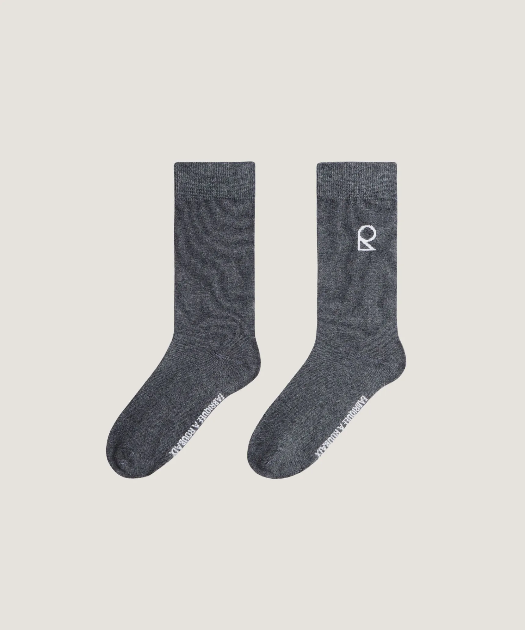 Outlet Rodier La chaussette unisexe gris foncé