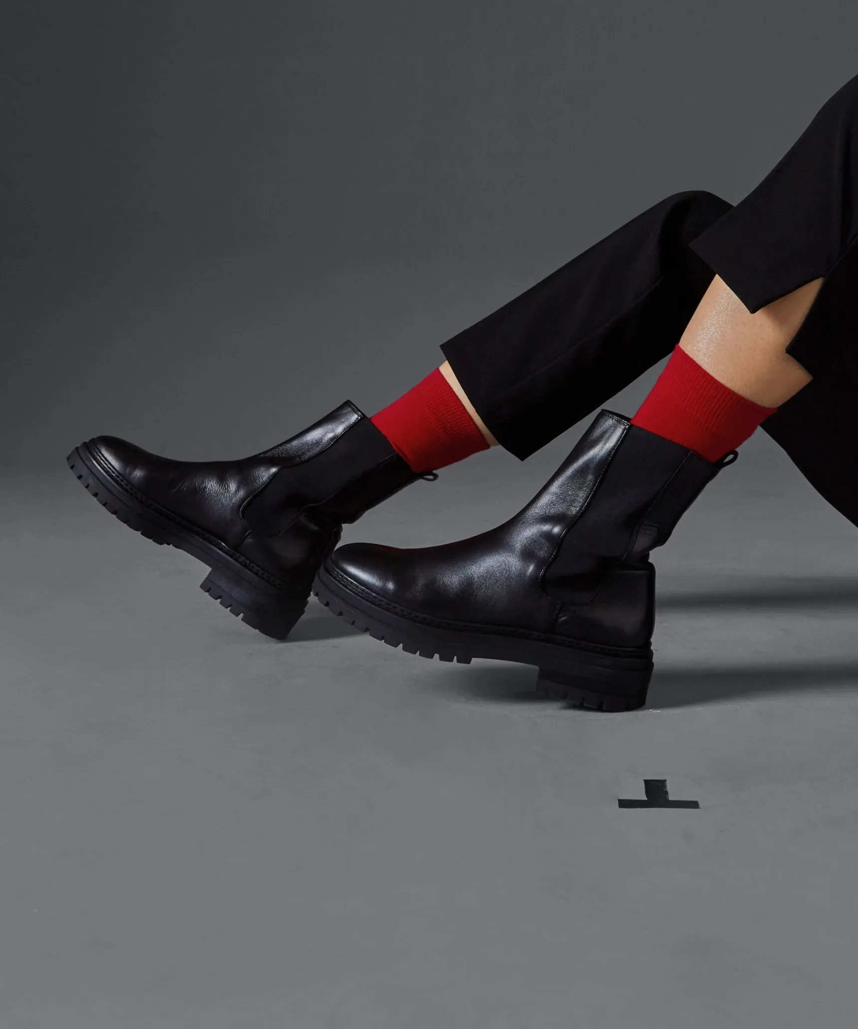 Outlet Rodier La chaussette unisexe rouge