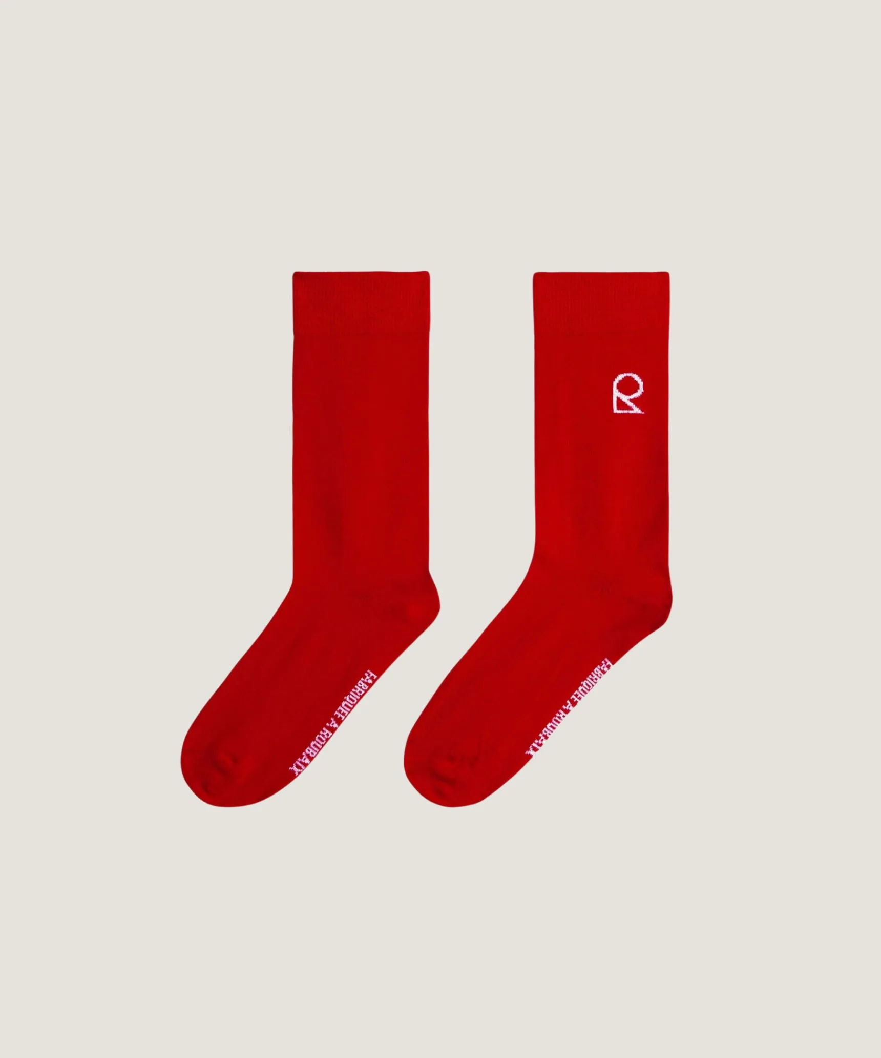 Best Rodier La chaussette unisexe rouge