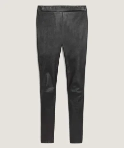 Best Rodier Legging en cuir stretch noir