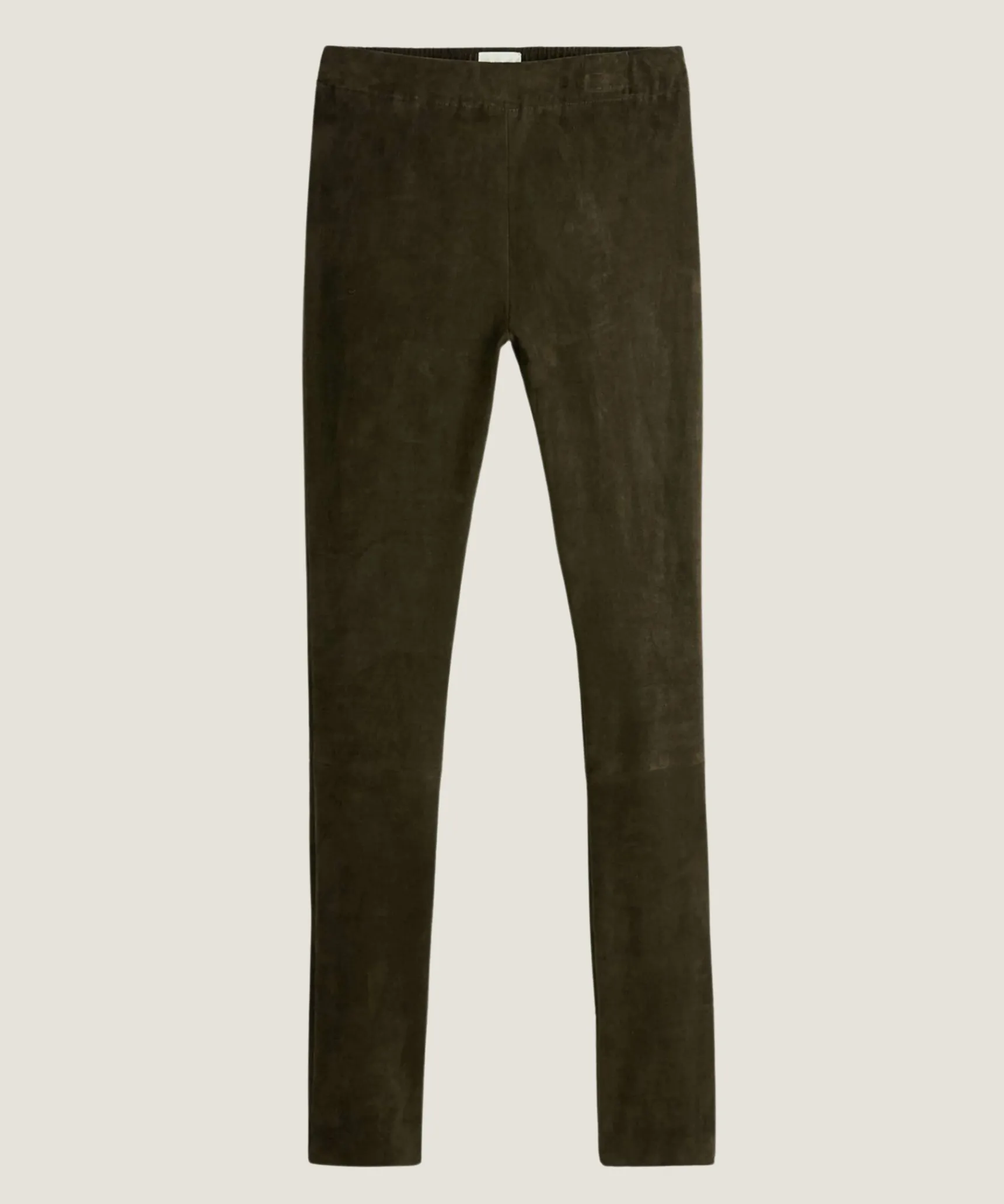 Sale Rodier Legging en peau d'agneau stretch kaki