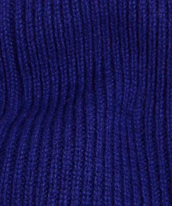Best Rodier Mitaine en cachemire bleu outremer