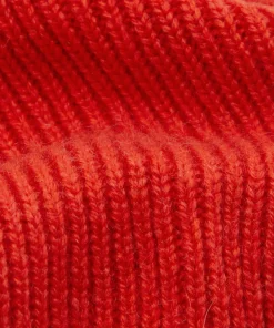 Clearance Rodier Mitaine en cachemire orange