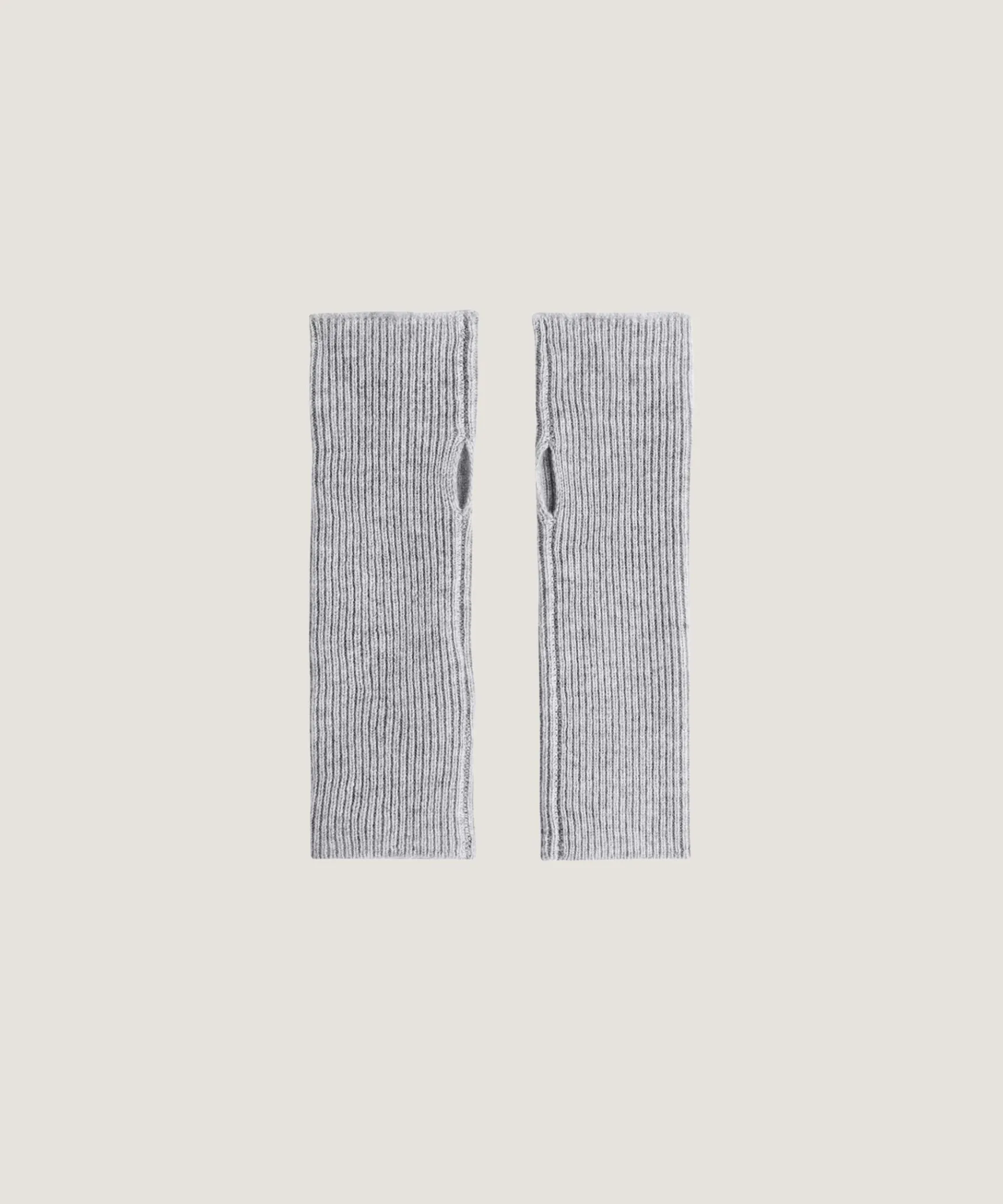 New Rodier Mitaines en cachemire gris clair