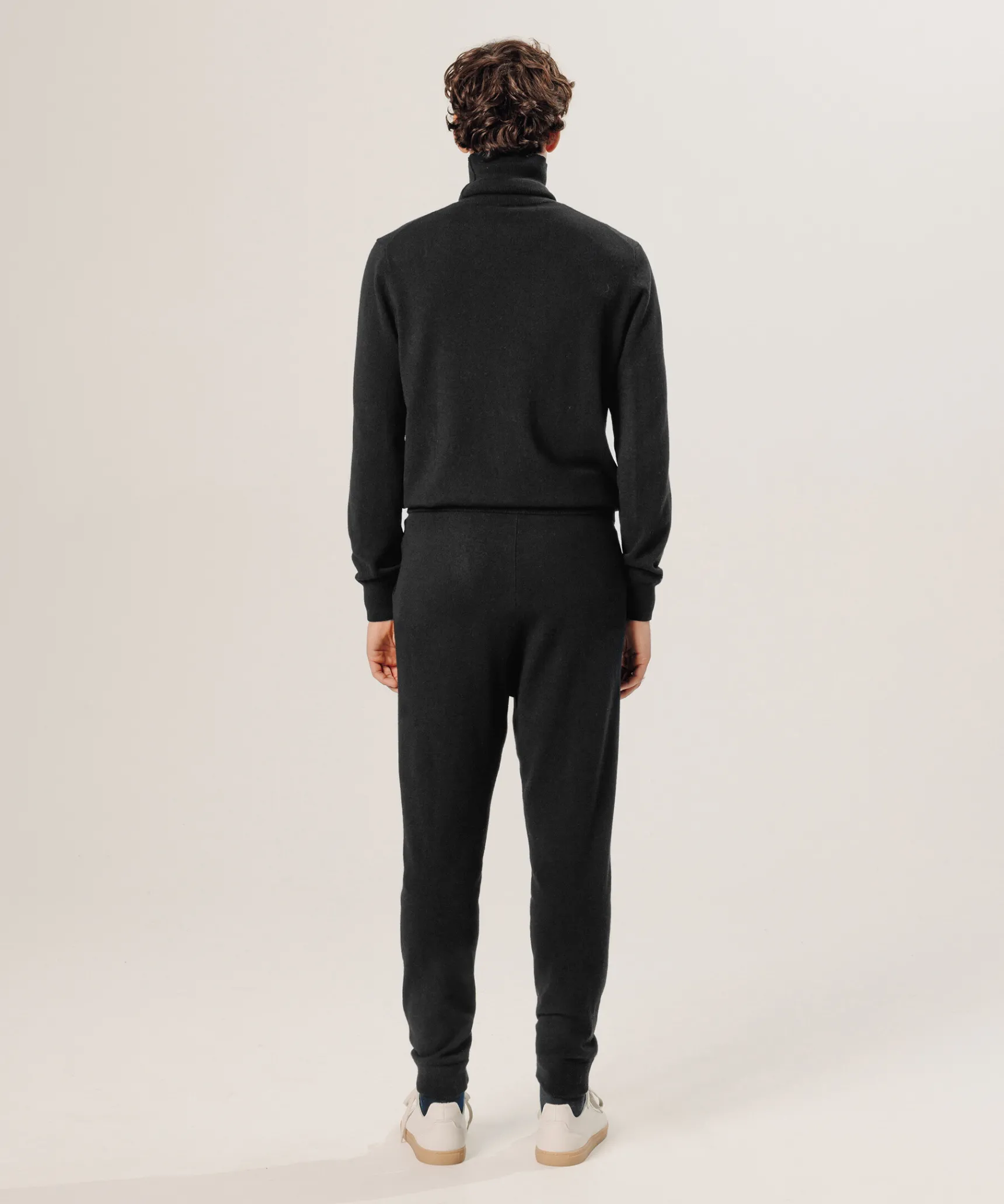 Sale Rodier Pantalon jogging en cachemire noir