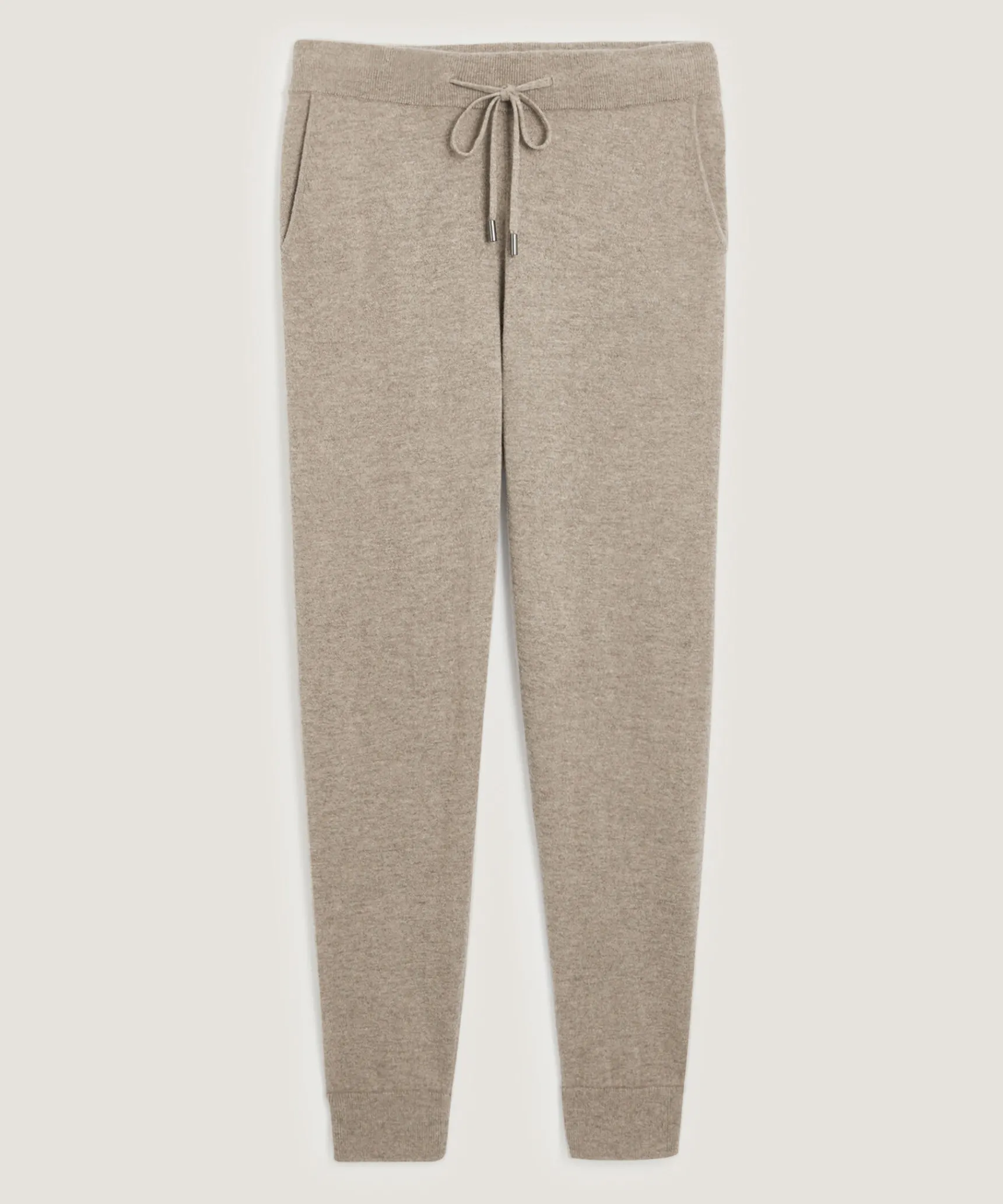 Discount Rodier Pantalon jogging en cachemire beige