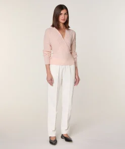 Discount Rodier Pantalon jogging milano blanc ivoire