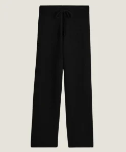 Best Rodier Pantalon large en cachemire noir