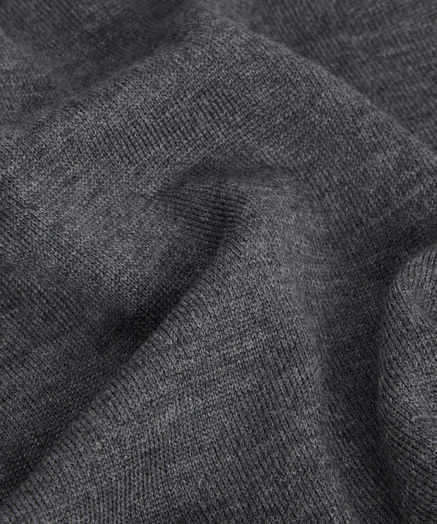 Outlet Rodier Polo en laine mérinos gris foncé