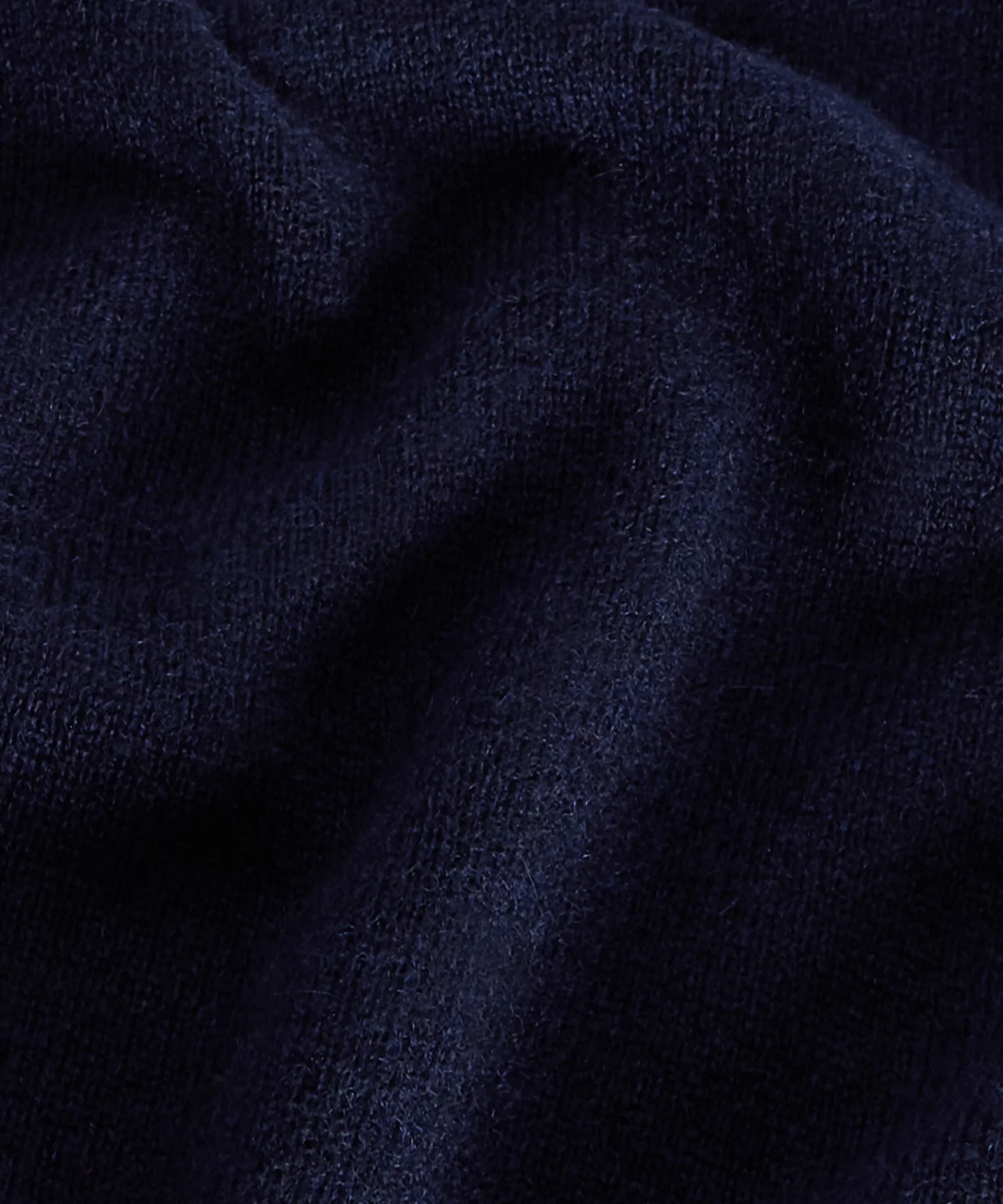 Outlet Rodier Poncho manches 3/4 cachemire bleu marine