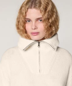 Clearance Rodier Pull camionneur blanc écru
