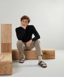 Sale Rodier Pull camionneur à côtes en cachemire 4 fils noir