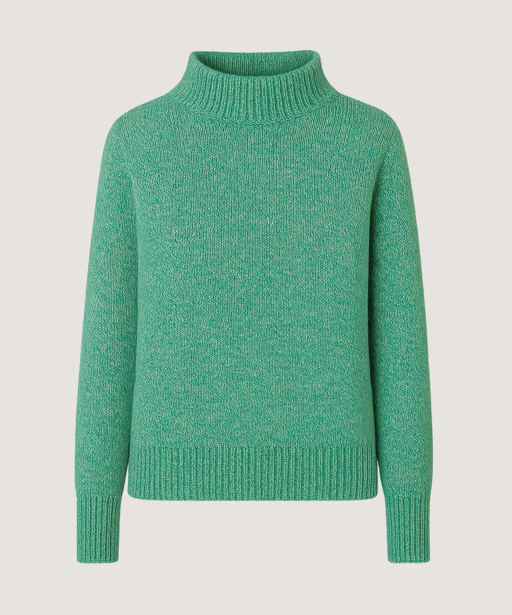 Outlet Rodier Pull col cheminé chiné vert