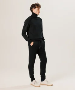 Rodier Pull col roulé en cachemire noir