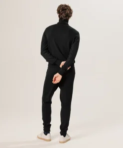 Rodier Pull col roulé en cachemire noir