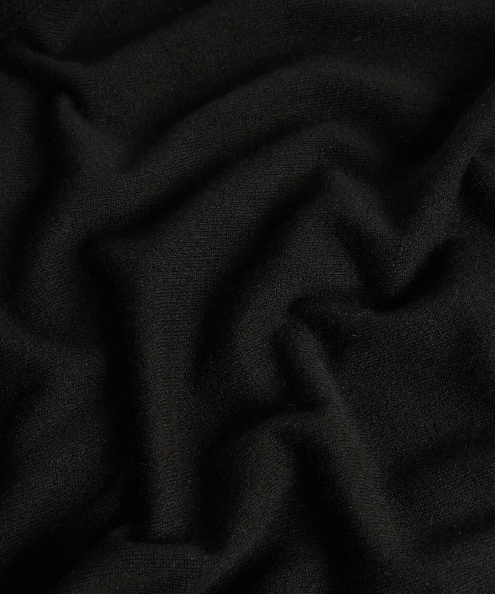 New Rodier Pull col roulé en cachemire noir